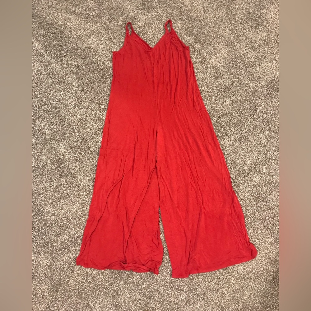 Athleta Nighttime Bliss Sleep V Neck Romper. Size M.